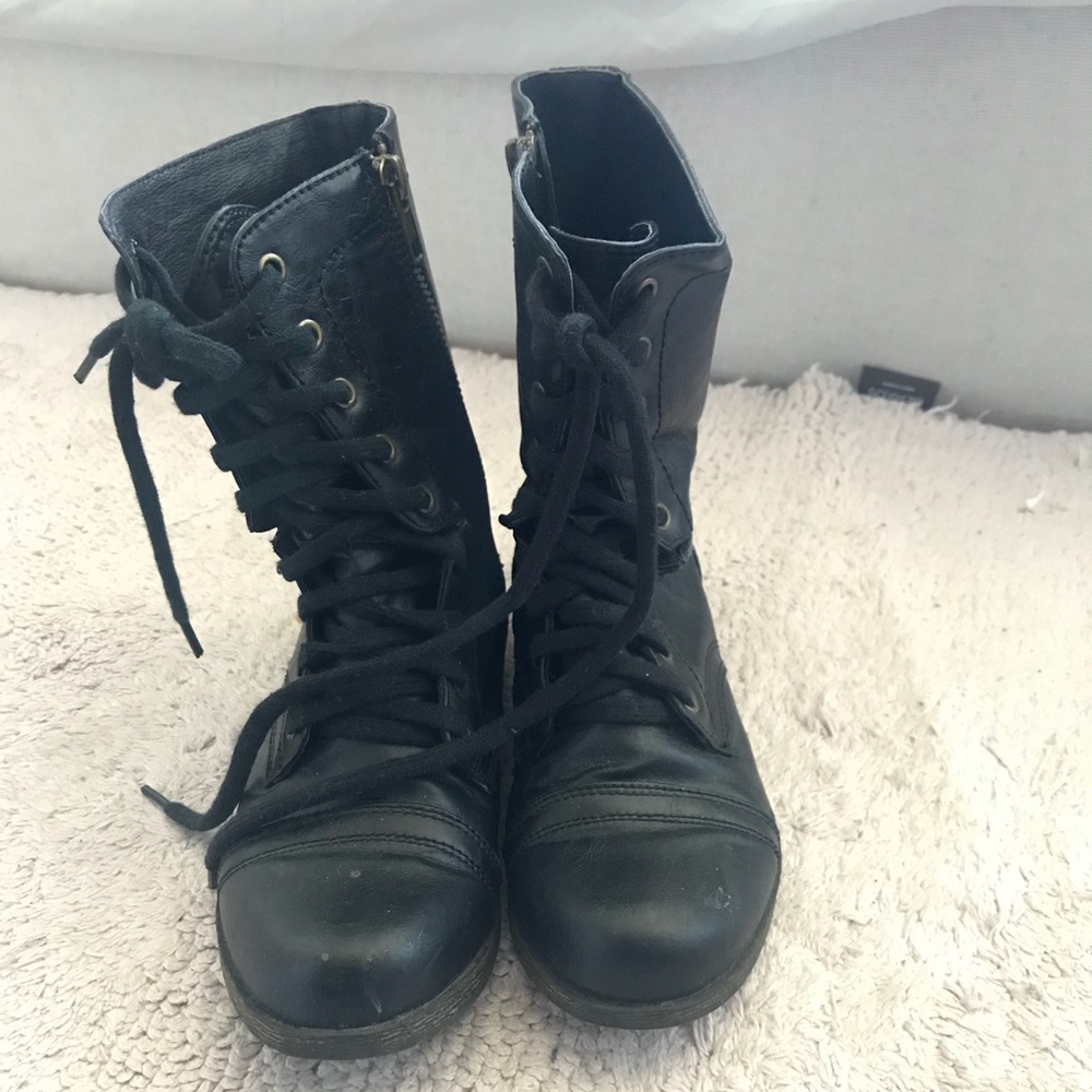 Madden combat boots